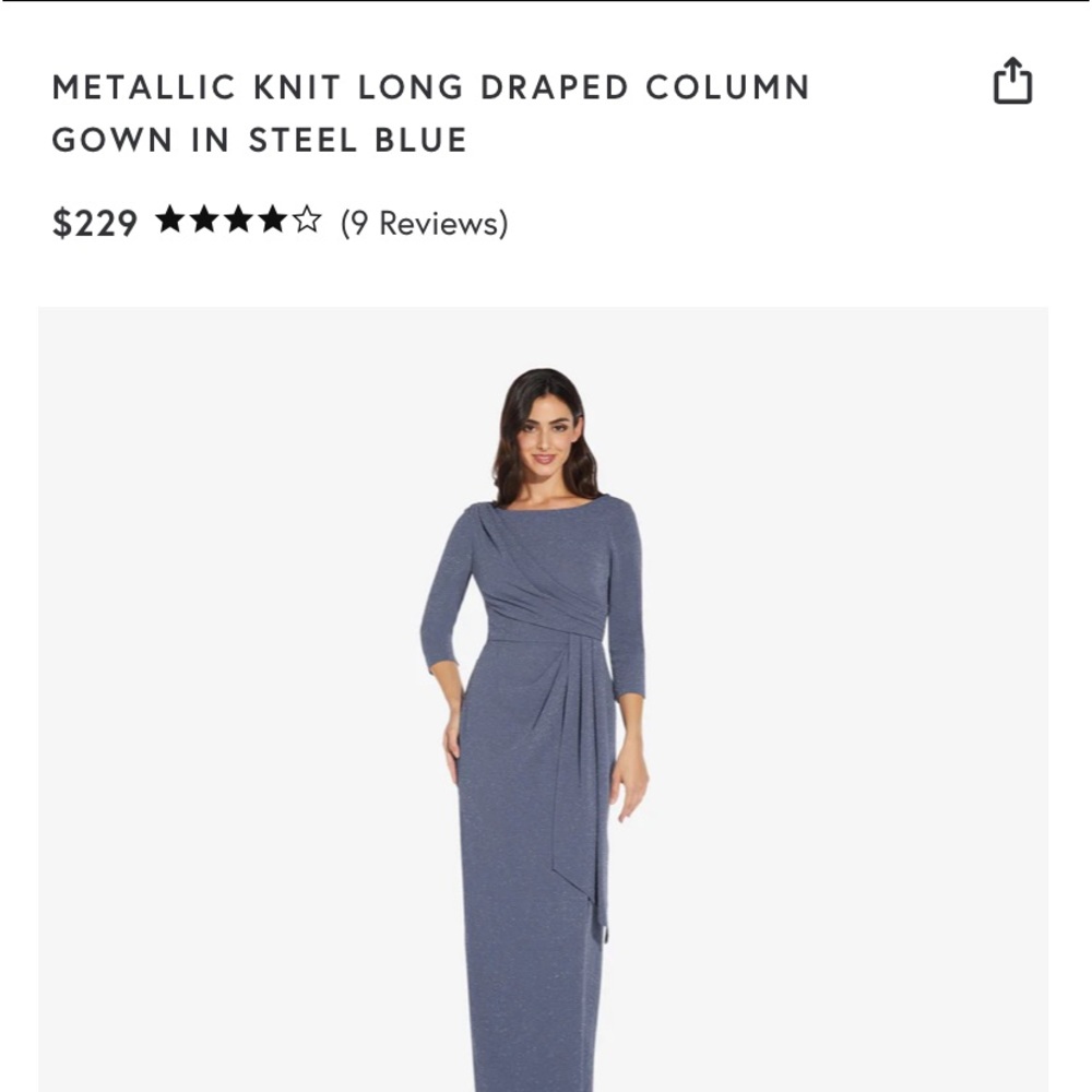 Adrianne Papelle Mother of the groom long dress!